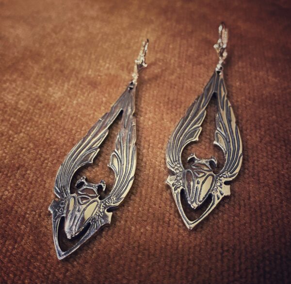 Art Nouveau oorhangers