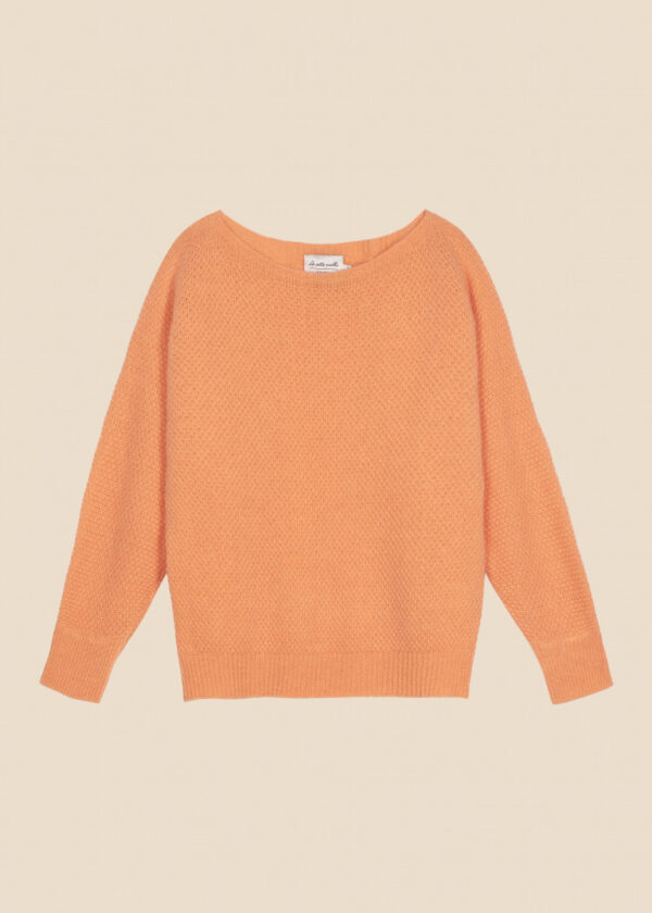 melon knitted sweater