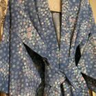 kimono blauw kort