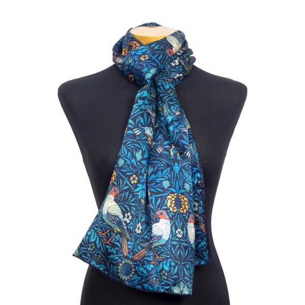 art nouveau zijden sjaal