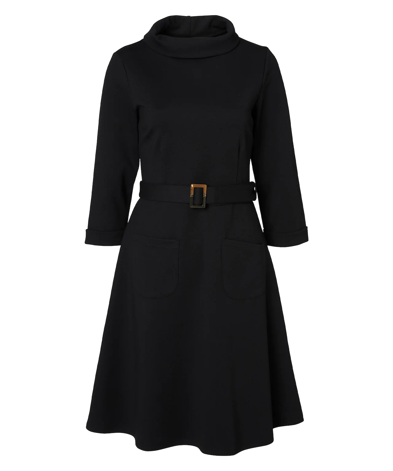 zwarte Grace Kelly jurk