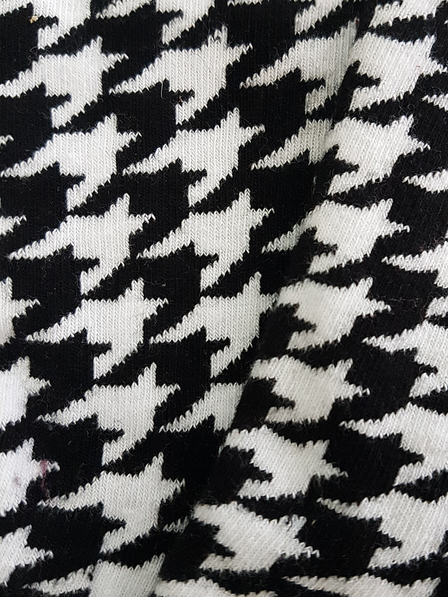 sokken zwart wit ruit
