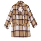 megeve plaid coat